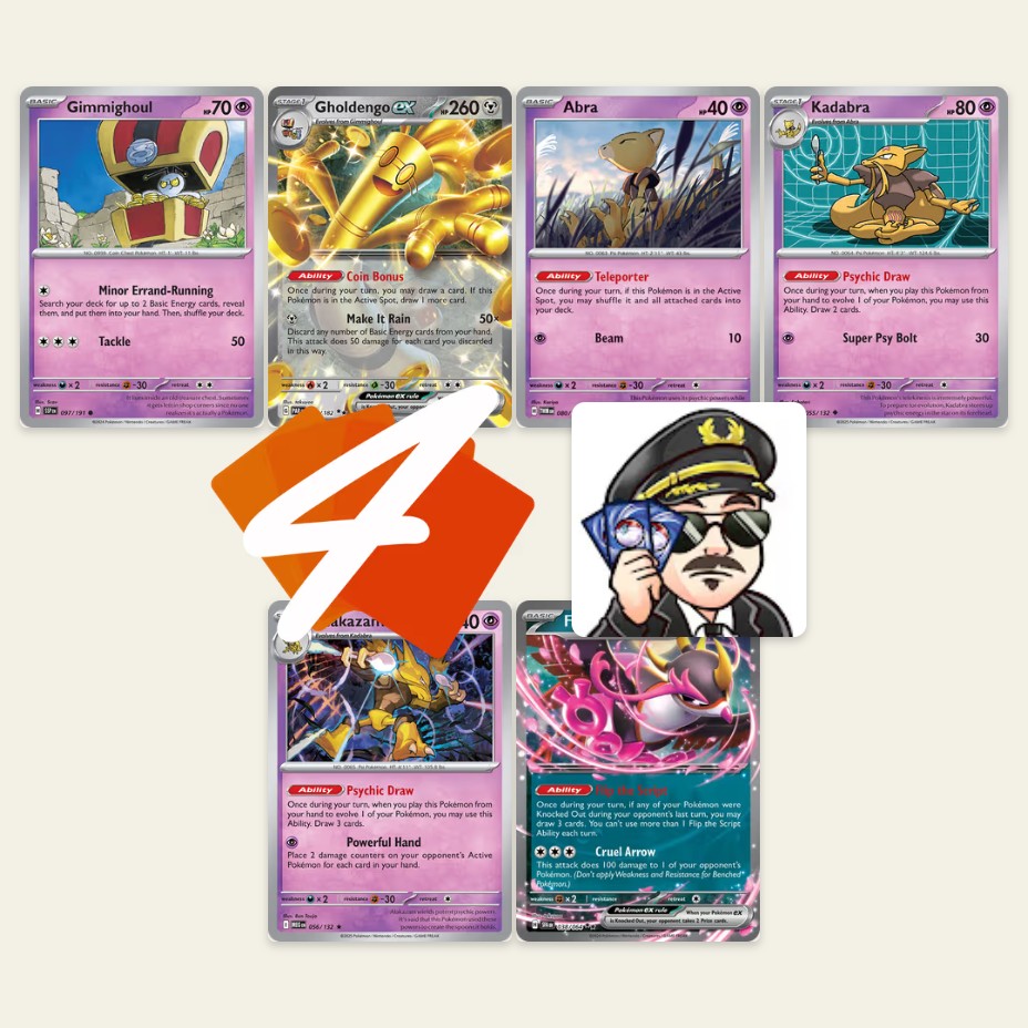 What if you put Alakazam in Gholdengo ex?
